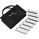 Harmonicas Fender Blues Deluxe - Pack de 7 avec étui 