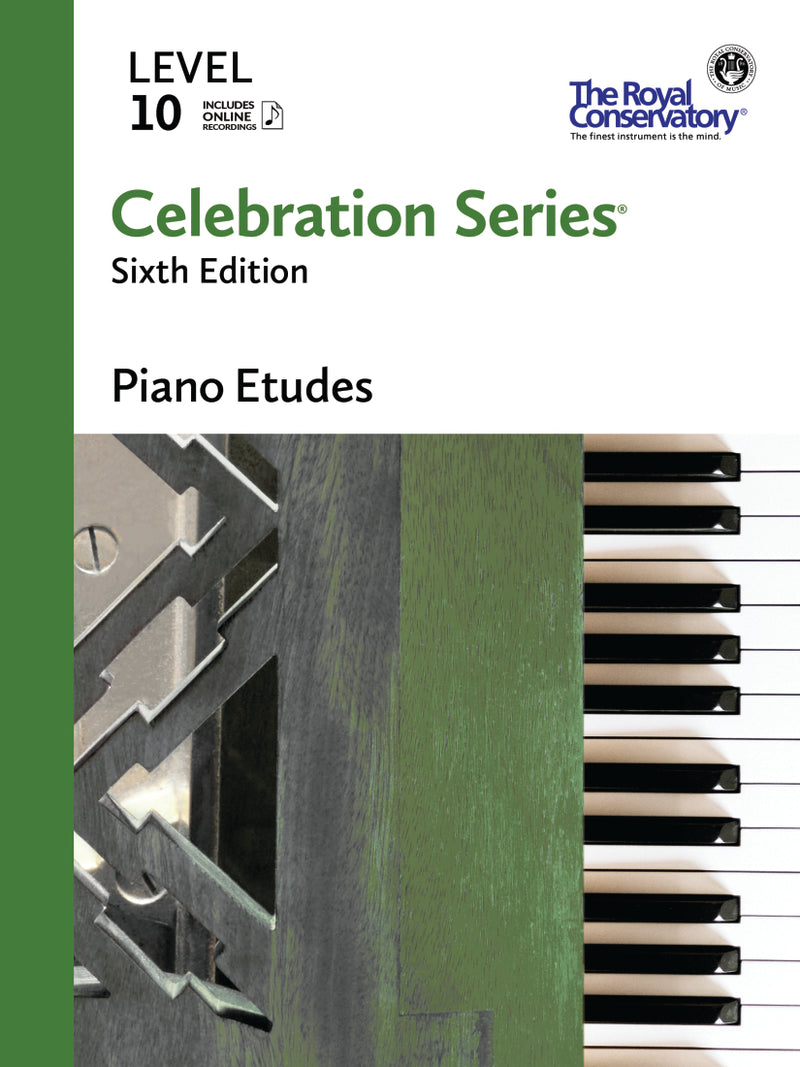 Celebration Series Piano Etudes Level 10 - 6th Edition