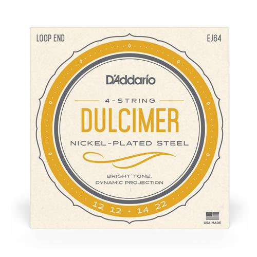 D'Addario EJ64 Dulcimer 4-String Set