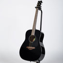 Guitare acoustique Dreadnought Yamaha FG800J, noire 