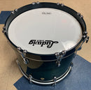DEMO Ludwig Classic Maple 18x14 Bass Drum, Aqua Burst
