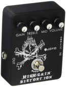 Pédale d'effet pour guitare Joyo Technologies à distorsion haute gain avec égaliseur médium 