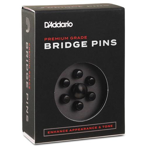 Planet Waves Premium Guitar Bridge Pins, Ebony