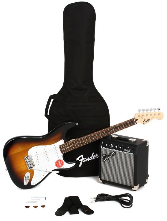 Squier by Fender Electric Guitar Pack Rental - Student Standard