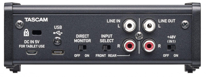Tascam 1 Mic, 2IN/2OUT High Resolution Versatile USB Audio Interface