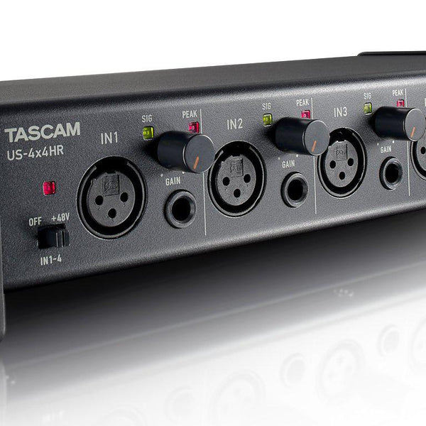 Tascam 4-in / 4-out USB-C Audio Interface | Streaming, Home