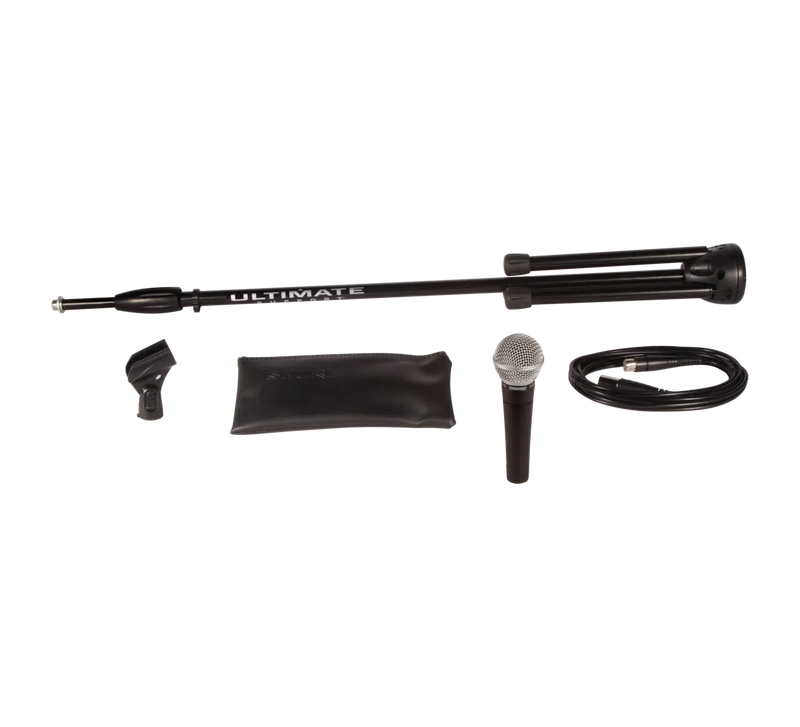 Shure Stage Performance Kit with SM58 Microphone