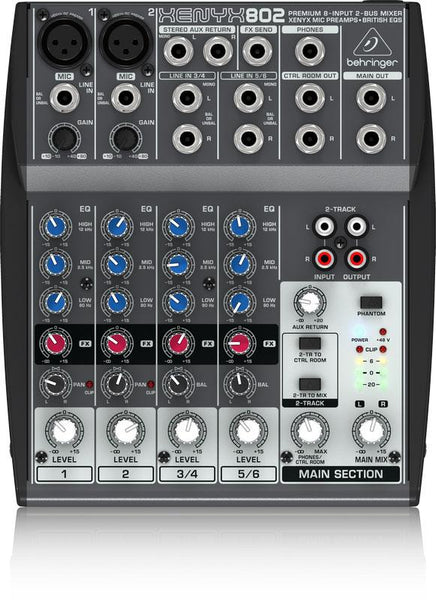 UNAVAILABLE Behringer Xenyx 802 8-Input 2-Bus Mixer