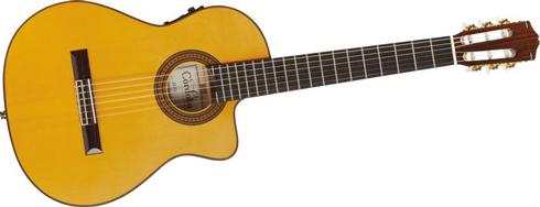 Cordoba 55FCE Thin Body Flamenco Acoustic-Electric Guitar