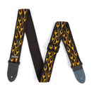 Dunlop Flame Orange Classic Guitar Strap