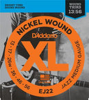 D'Addario EJ22 Nickel Jazz Medium Electric Guitar Strings