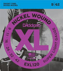 D'Addario EXL120 Nickel Super Light Electric Guitar Strings