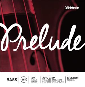 D'Addario Prelude Upright Bass strings