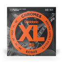 D'Addario ECG23 Chromes Flat Wound Electric Guitar Strings