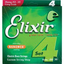 Elixir Nanoweb Heavy Electric Bass Strings