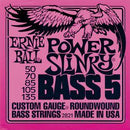 Ernie Ball 2821 Power Slinky 5-String Bass Strings