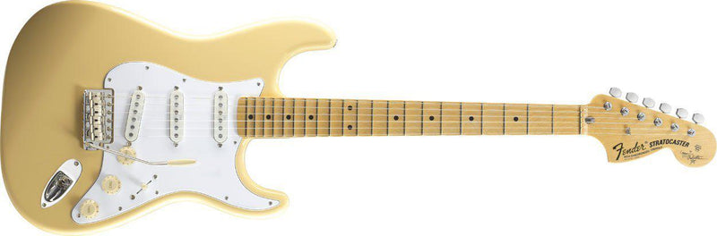 Fender Artist Yngwie Malmsteen Stratocaster, Scalloped Maple Fretboard, Vintage White
