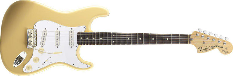 Fender Artist Yngwie Malmsteen Stratocaster, Scalloped Rosewood Fretboard, Vintage White