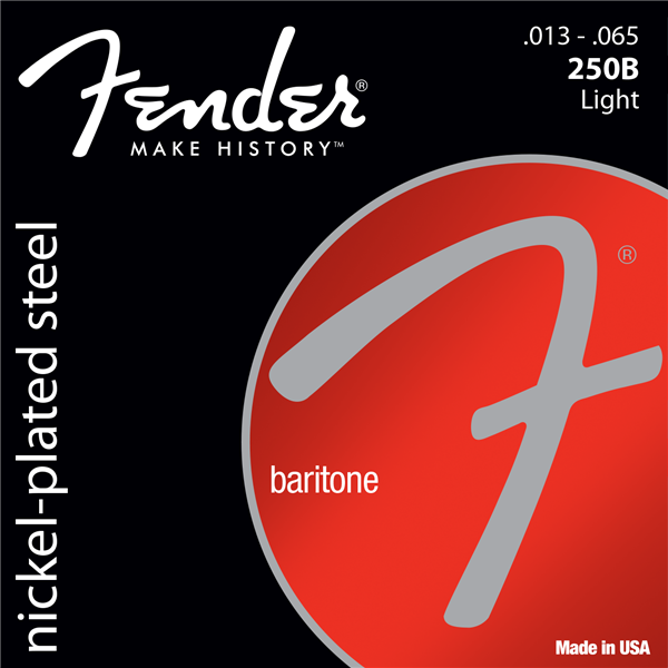 Fender Super 250B Baritone Light Electric Guitar Strings