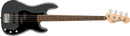 Squier par Fender Affinity Series Precision Bass PJ, Touche en laurier, Métallique Charcoal Frost 