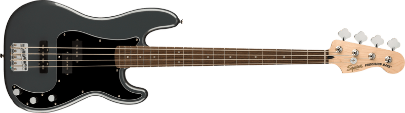 Squier by Fender Affinity Series Precision Bass PJ, Laurel Fingerboard, Charcoal Frost Metallic
