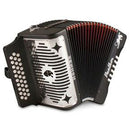 Hohner Black Panther GCF Diatonic Accordion