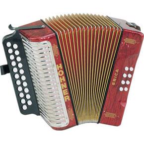 Hohner Erica two-row A/D diatonic Accordion