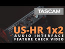 Unavailable - Tascam 1 Mic, 2IN/2OUT High Resolution Versatile USB Audio Interface