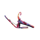 Kyser Quick Change Capo for Acoustic Guitar, Tie Dye