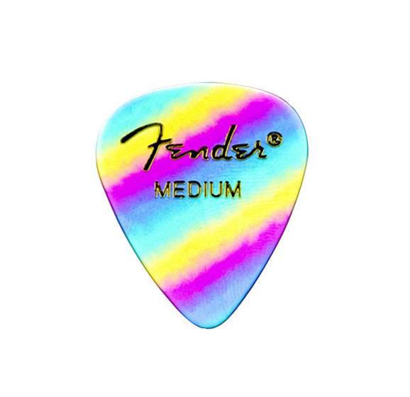 Fender 351 Shape Premium Celluloid Pick, Medium 12-Pack