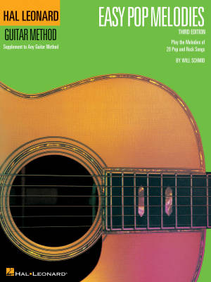 Hal Leonard Guitar Method Easy Pop Melodies Book