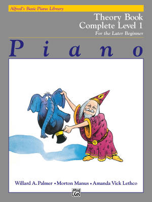 Alfred Piano Library, For the later beginner - Theory Book Complete 1 (1A/1B)