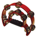MP Double Cutaway Tambourine with 20 pairs of jingles.