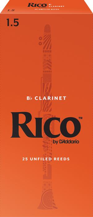 Rico Bb Clarinet Reeds Box of 25