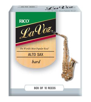 Rico La Voz Alto Saxophone Reeds Box of 10