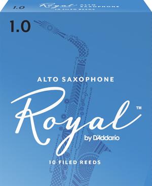 Rico Royal Alto Saxophone Reeds Box of 10