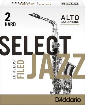 Rico Select Jazz Alto Saxophone Reeds Box of 10
