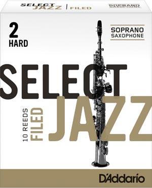 Rico Select Jazz Soprano Saxophone Reeds Box of 10
