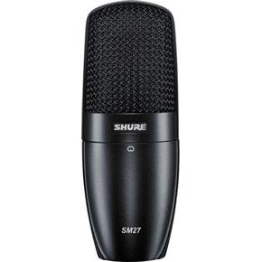 Shure SM27 large-diaphragm, side-address cardioid condenser microphone