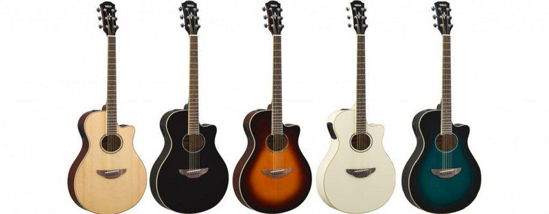Yamaha APX600 OVS Thin Body Acoustic-Electric Guitar, Old Violin Sunburst