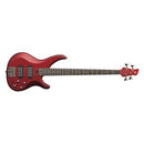 Yamaha TRBX304 Electric Bass, Candy Apple Red