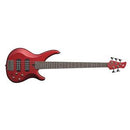 Yamaha TRBX305 5-String Electric Bass, Candy Apple Red
