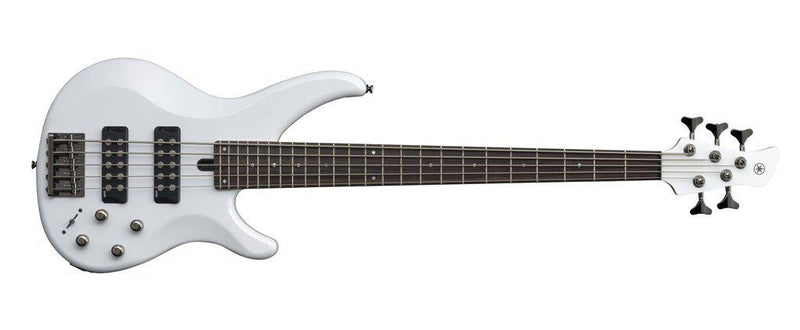 Yamaha TRBX305 5-String Electric Bass, White
